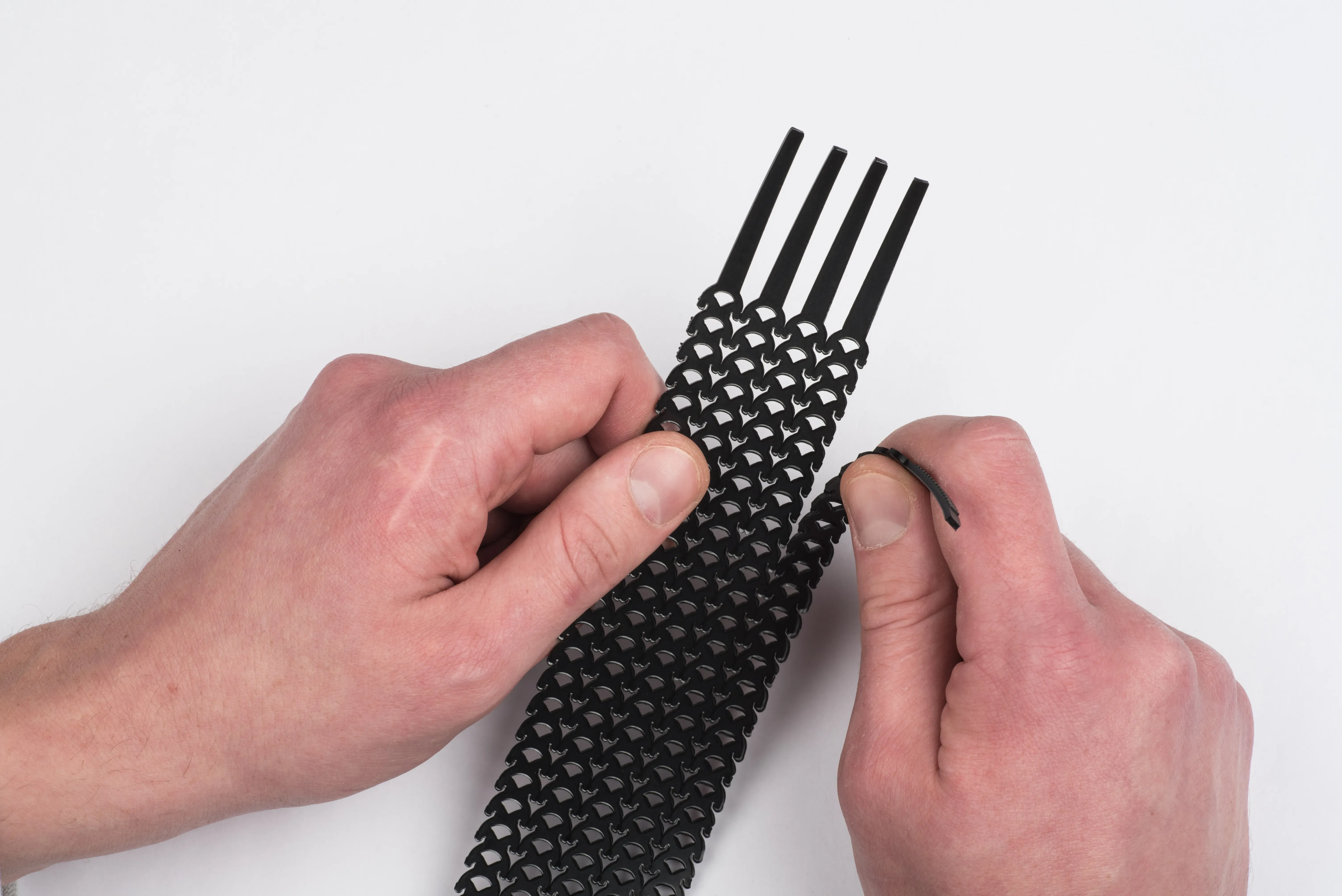 Хомут гибкий (20 шт.) зеленый FlexSTRAP