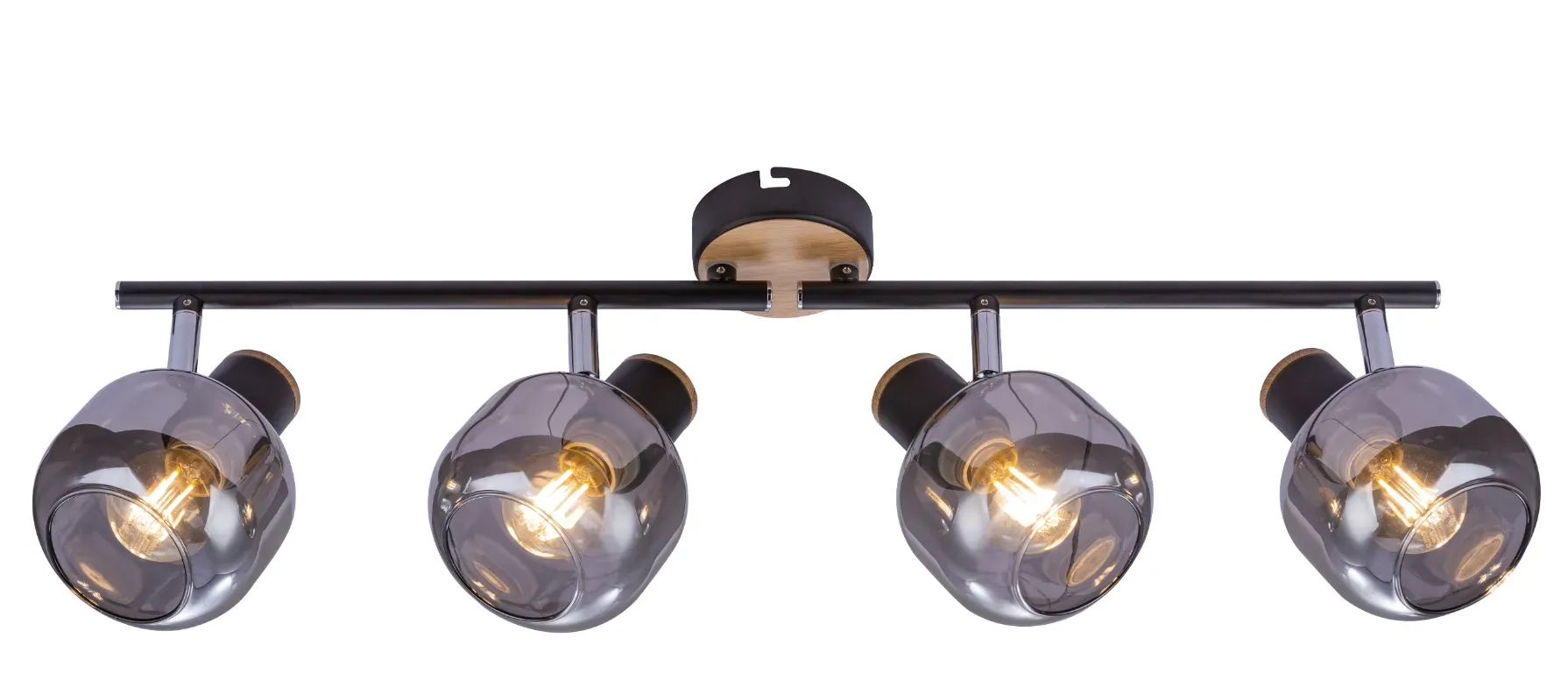 Светильник настенно-потолочный спот Dorkas 7026-704 4 х E14 40 Вт поворотный Rivoli Б0047100