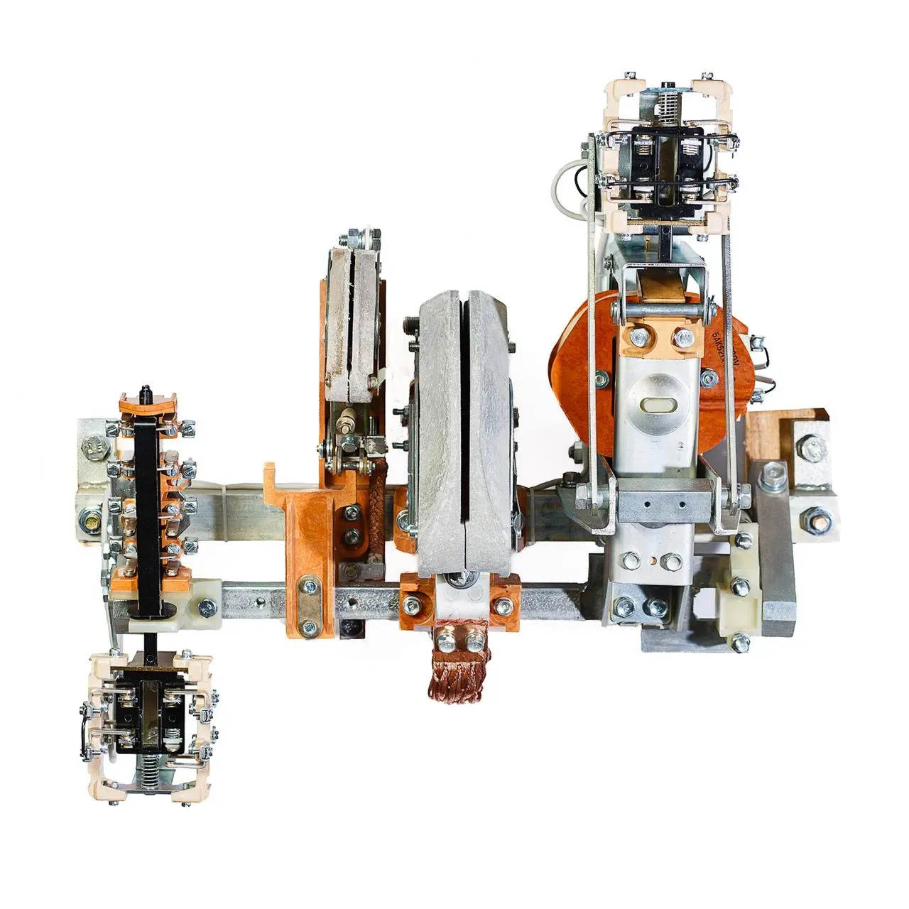 Контактор КТ6051/3 У3 630/160 А Uн-220 В Uупр-220 В в/к 3З''+3''Р'' установка на рейку'' ЧЭАЗ г.Чебоксары 147110253.01