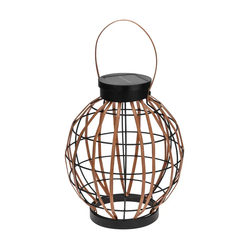 Светильник садовый Бамбук, 29см, 3000К, встроенный аккумулятор, солнечная панель, коллекция Бали REXANT 602-2411