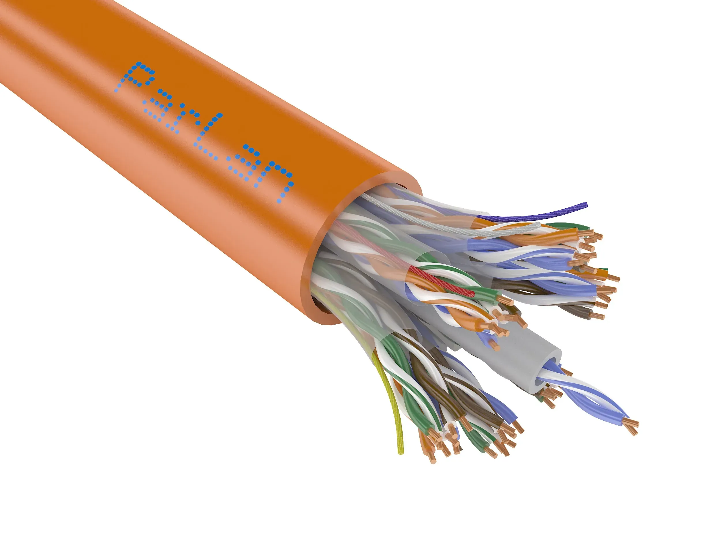 Кабель (провод) ParLan U/UTP Cat5e ZH нг(А)-HF 25х2х0.52