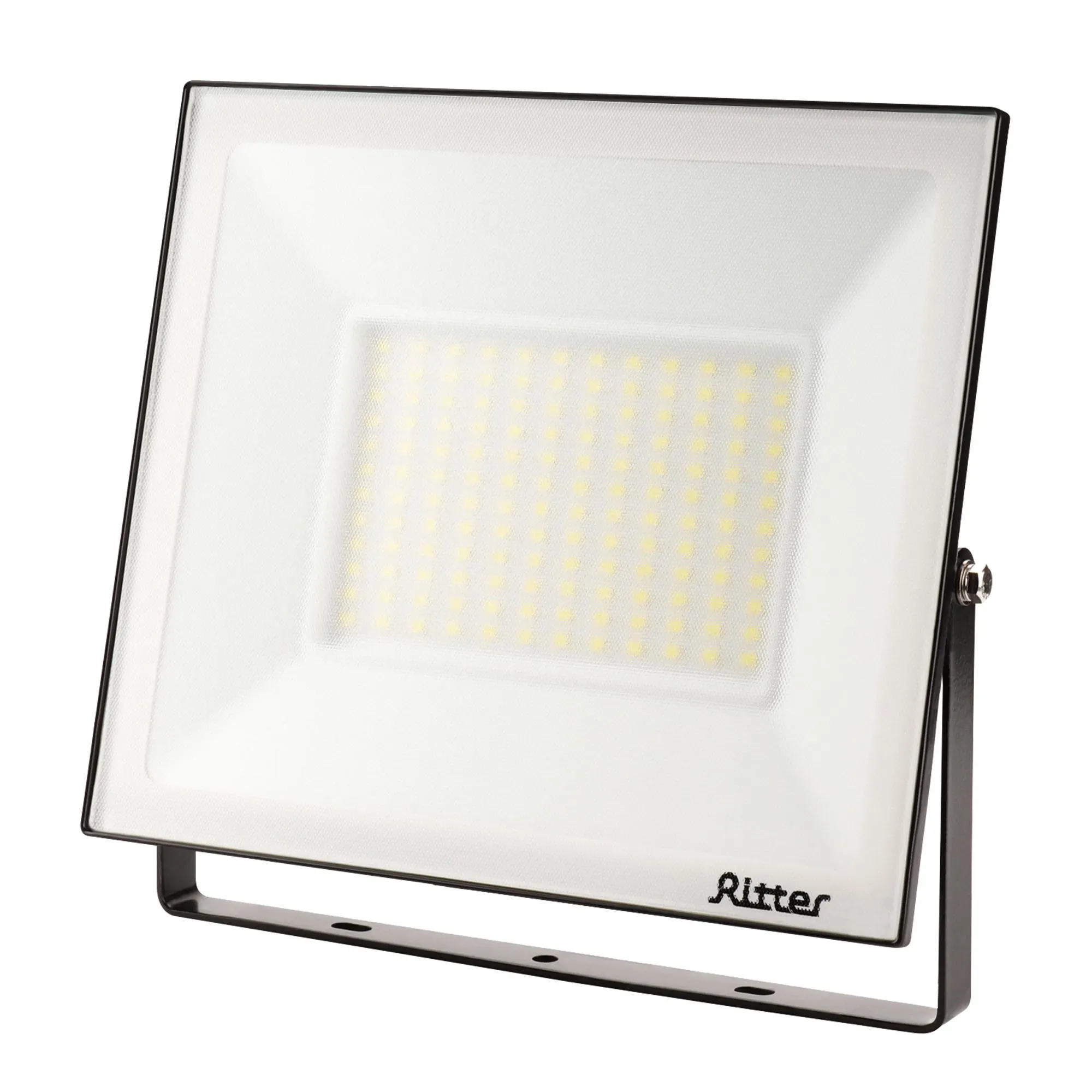 Прожектор светодиодный, серия profi, 230в, 100вт, 6500к, 10000лм, ip65, гарантия 5 лет, черный, 53410 9, ritter RITTER 53410 9