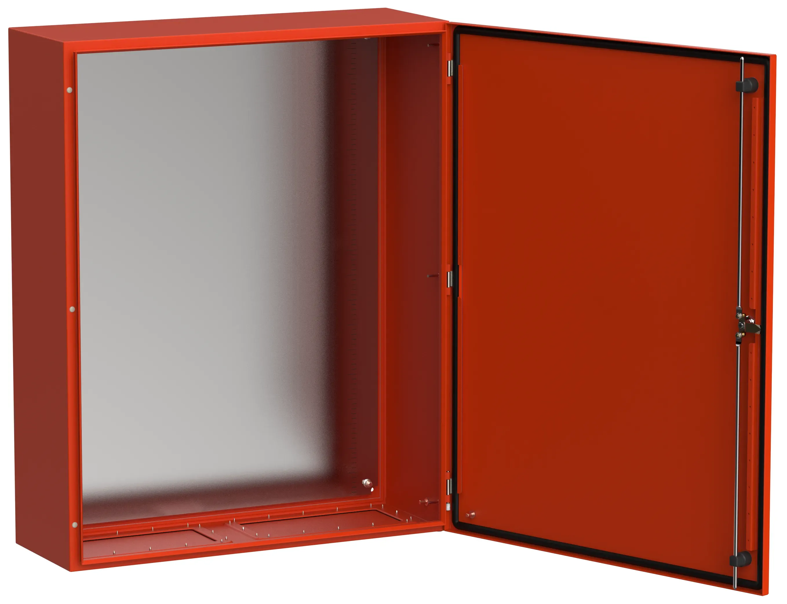 Корпус металлический щмп-100.80.30 titan 5 ухл1 ip66 ral3020 красный IEK TI5-13-N-100-080-030-66