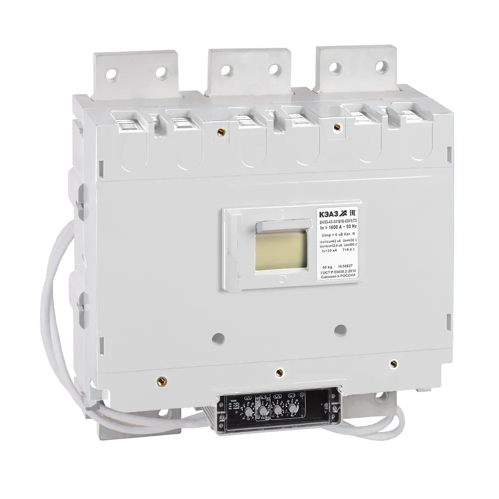 Выключатель автоматический ва55-43-341816-1600а-690ac-нр230ac/220dc-ухл3- КЭАЗ 269720