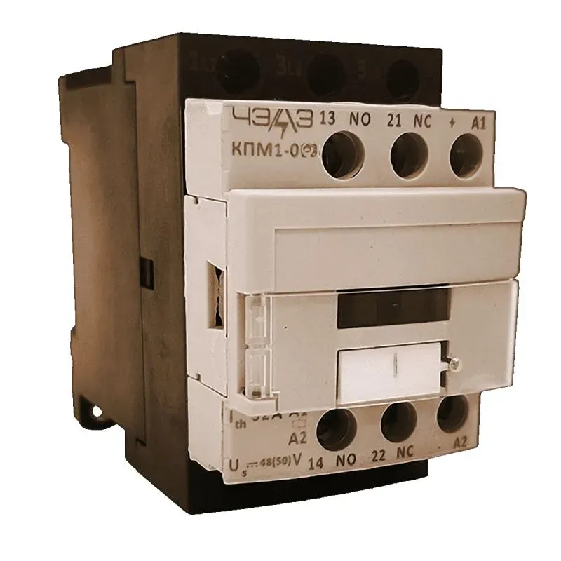 Контактор КПМ1-032-30-11-05 УХЛ3 Uуправл. 110В, Iпост., Iном. конт. 32А, гл. 3з, всп 1з+1р, УХЛ3 ЧЭАЗ г.Чебоксары КПМ10032301105.09