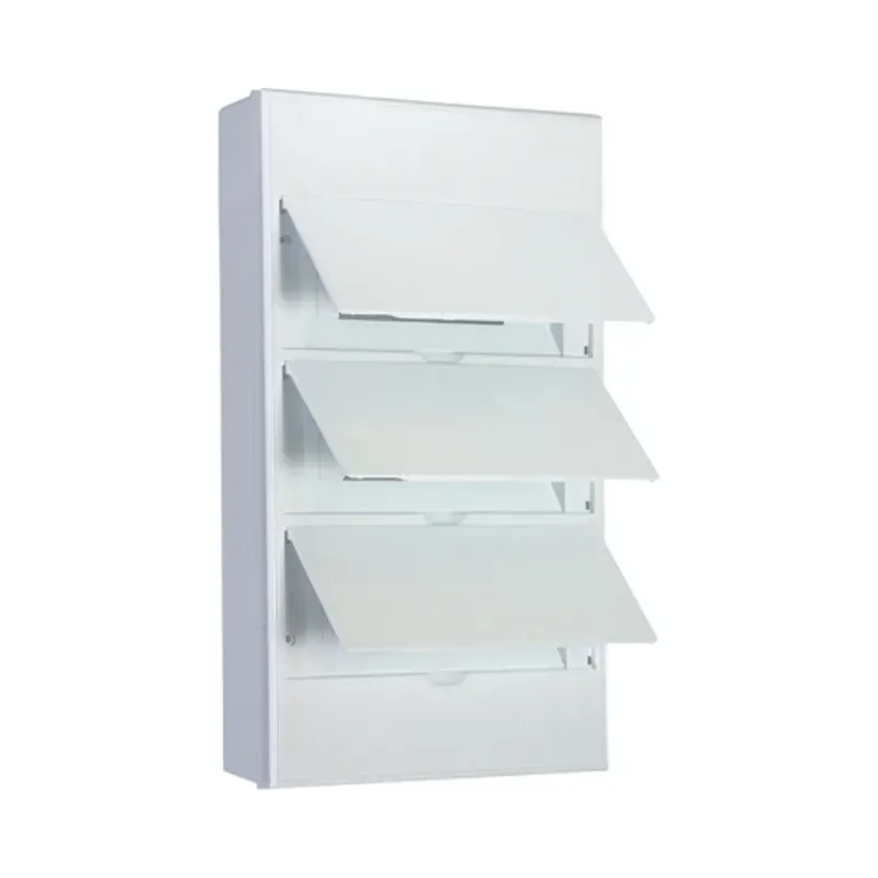 Бокс пластиковый щрн-п-36 ip41 белый, белая дверца REXANT KR-11-0337