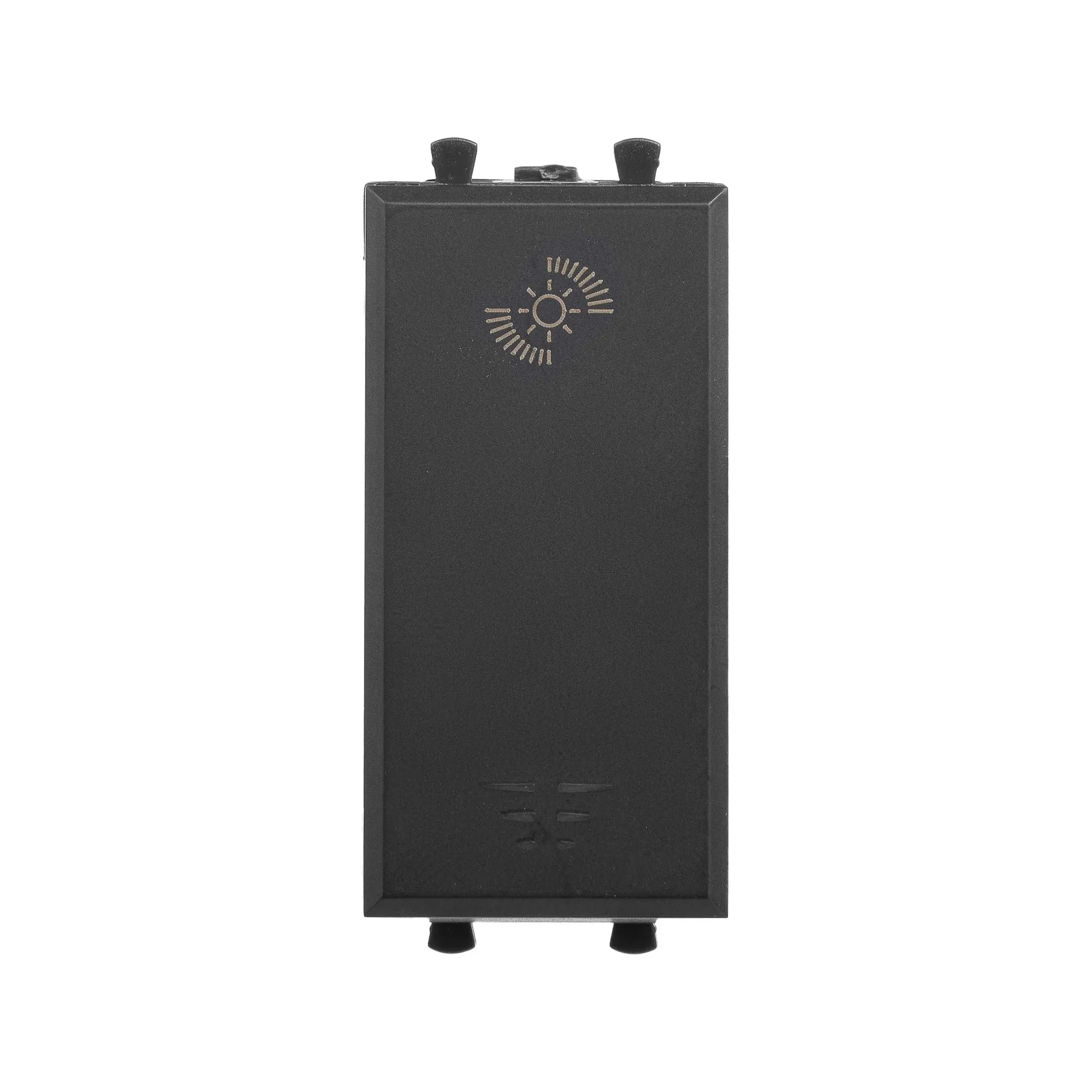 Avanti Диммер кнопочный модульный для LED ламп, , Черный матовый, 1 модуль DKC 4412341