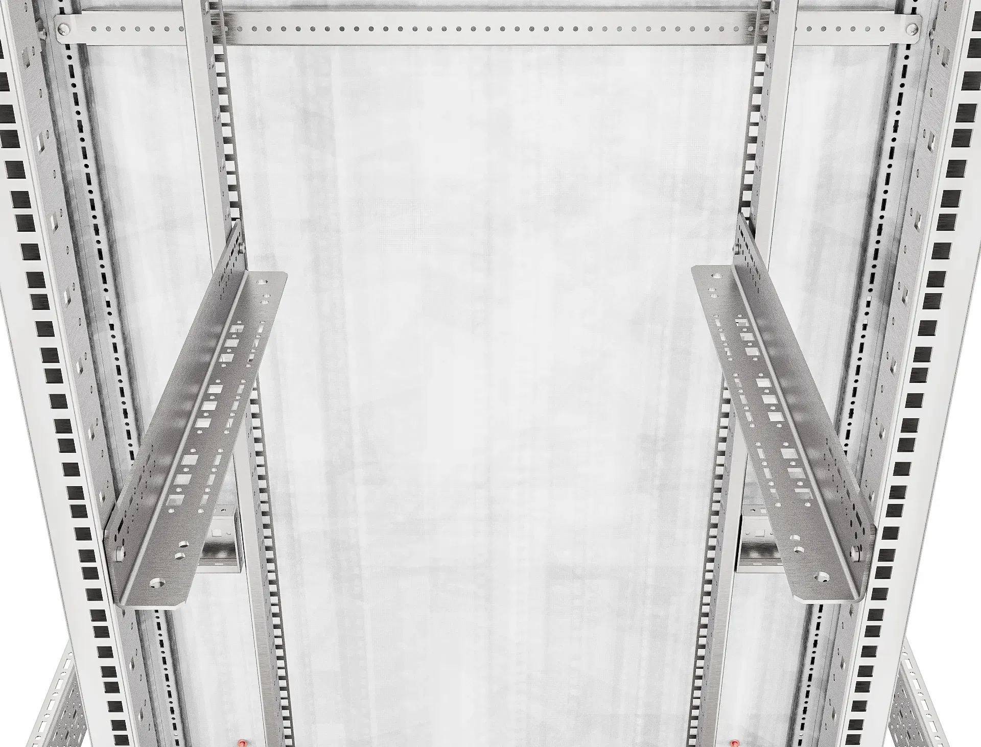 Комплект монтажных шин 42х57х375 для 19 дюймового оборудования RS52 (2шт.) УЗОЛА UR16701030000