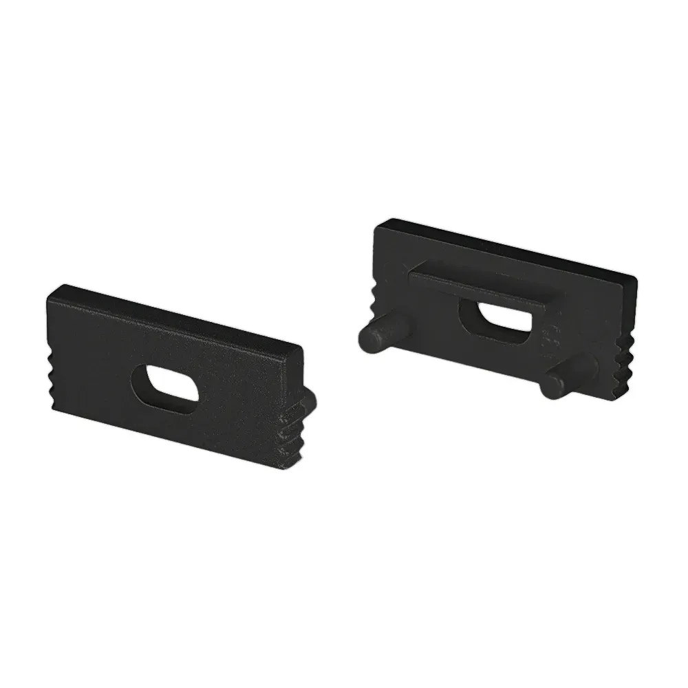 Заглушка SL-SLIM-H7 BLACK с отверстием (, Пластик) Arlight 037510