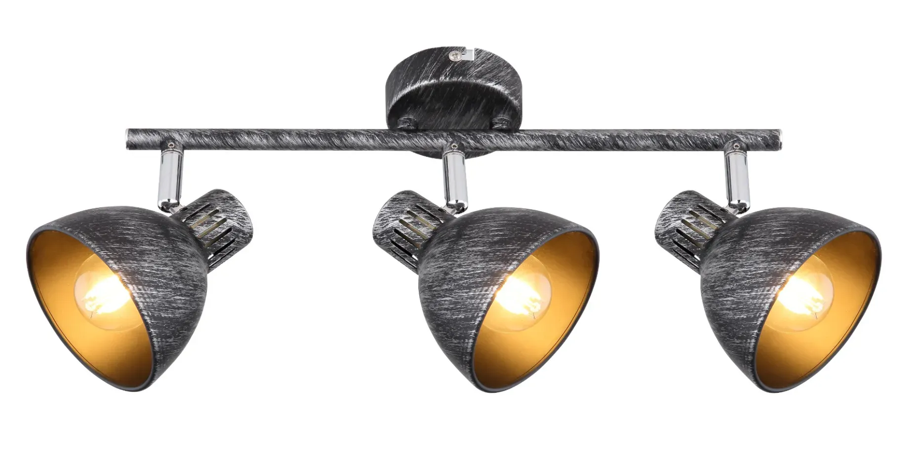 Светильник настенно-потолочный спот Eho 7031-703 3 х E14 40 Вт поворотный Rivoli Б0047130