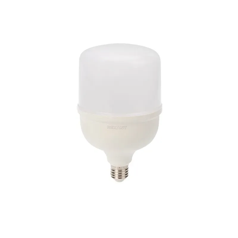 Лампа led высокомощная 50вт e27 4750лм 4000k + переходник e40 REXANT 604-150