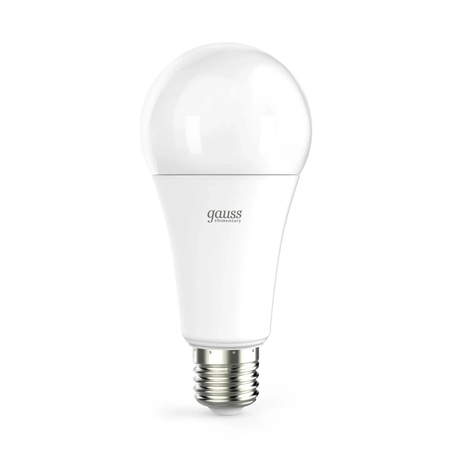 Лампа светодиодная led 25 вт 2150 лм 6500к ac180-240в e27 а70 (груша) холодная elementary GAUSS 73235