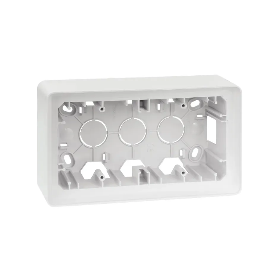 Коробка наружной установки на 2 поста, белый Simon 8200760-030