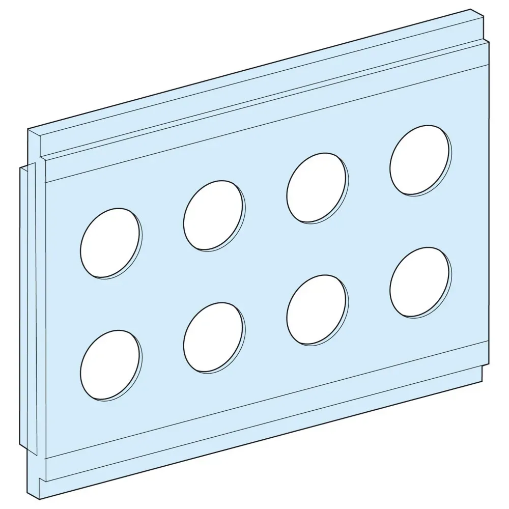 ПЛАТА С 8 ОТВЕРСТИЯМИ ДИАМЕТРОМ 22 ММ SE (Schneider) LVS08862