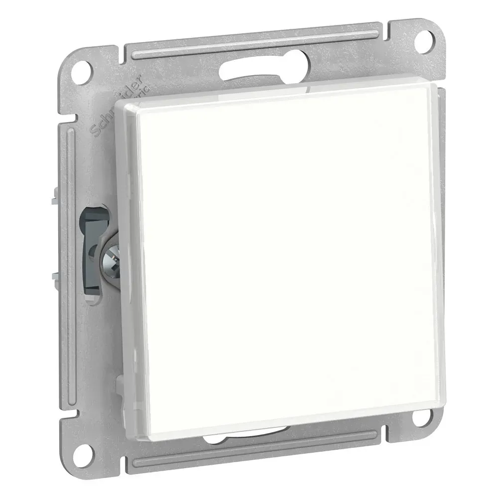 Выключатель одноклавишный ATLASDESIGN Art схема 1 10АХ механизм с возможностью установки            персонального изображения под клавишу SE (Потенциал) ATN200111