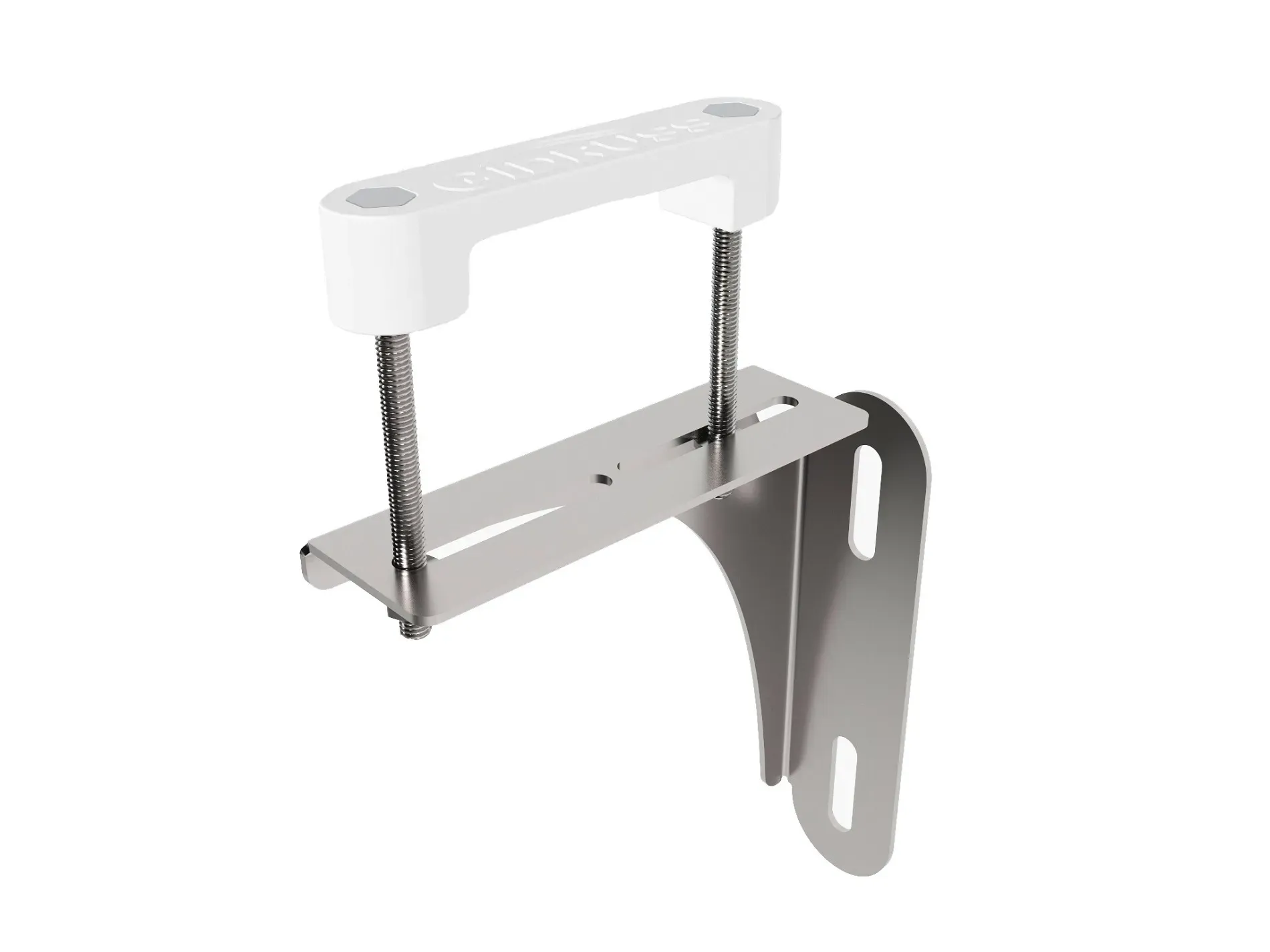 Комплект из двух кронштейнов K.UF (для профиля 60х60, цвет серебристый) Gidruss 1U 00031 17