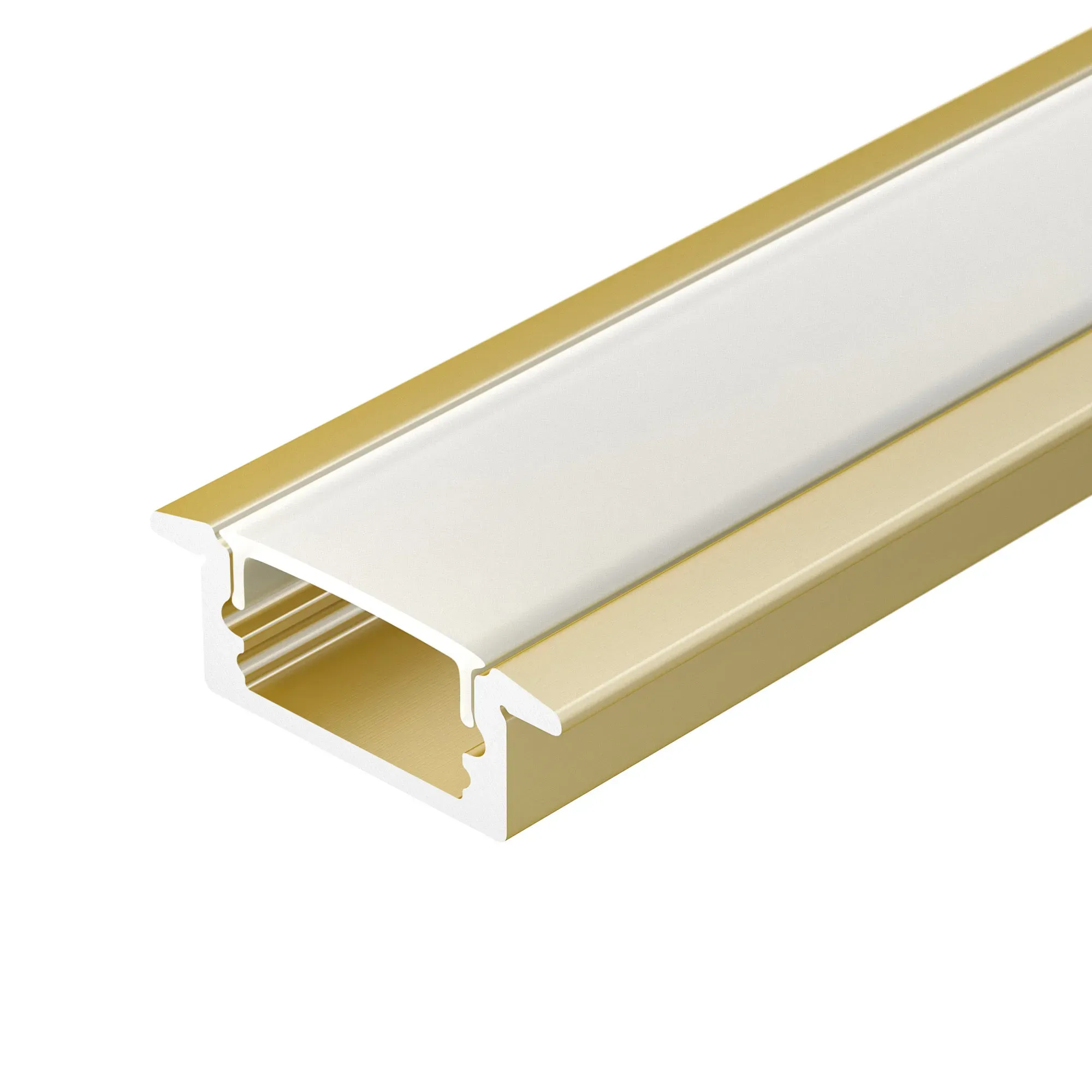 Профиль LINE-2308-F-2000 ANOD GOLD (Arlight, Алюминий) Arlight 039989