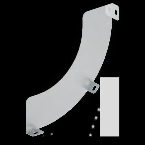 Перегородка SEP для угла CS90 H100, в комплекте с крепежными элементами и необходимыми для монтажа, ZL DKC SSC91000KZL