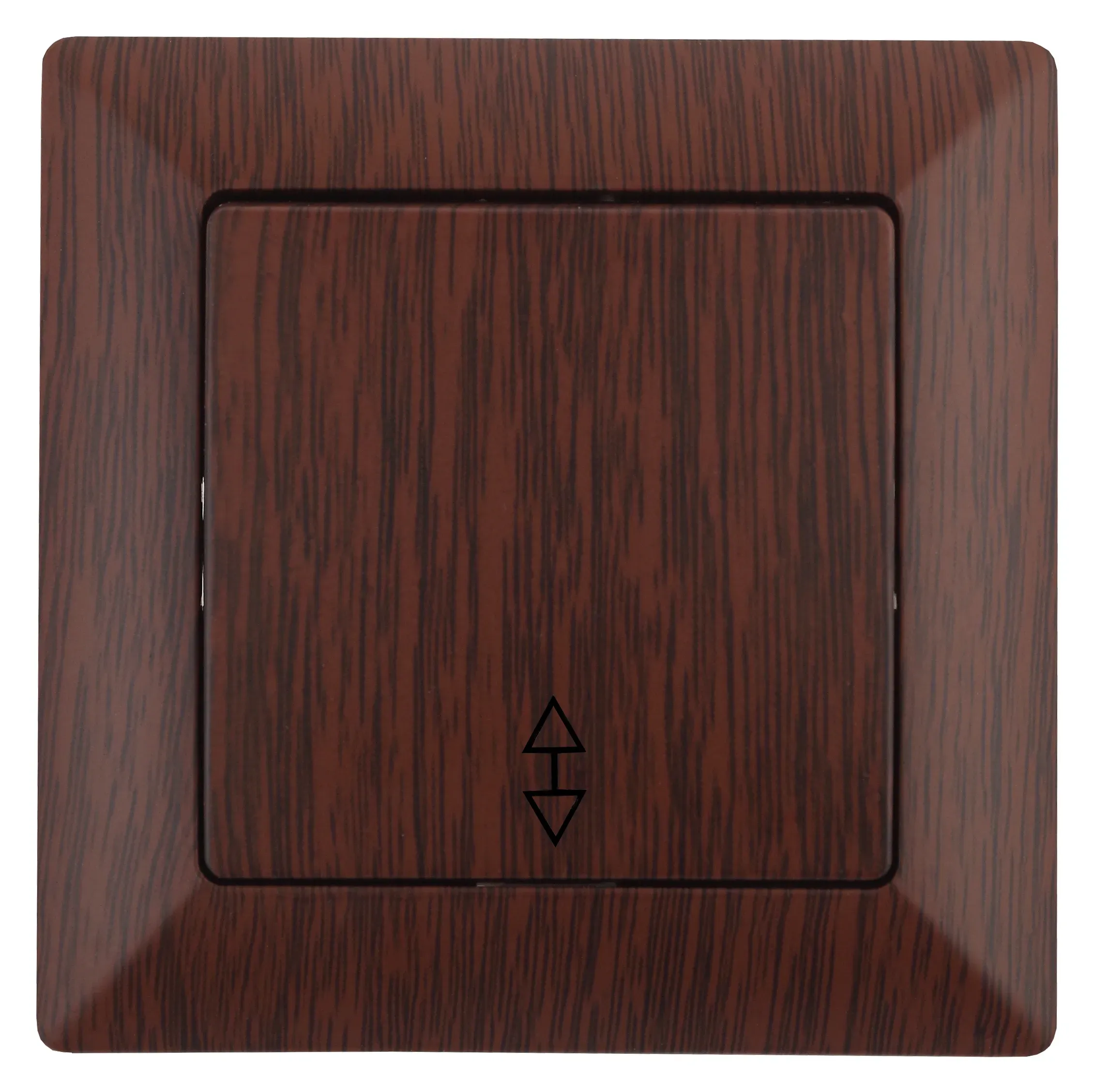 Переключатель Intro Solo 4-103-10 одноклавишный 10А-250В, IP20, СУ, венге ЭРА Б0053583