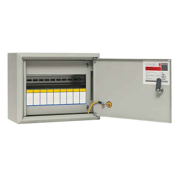 Щит распределительный навесной щрн-9з ip31 220х300х120 с замком EKF MB21-9