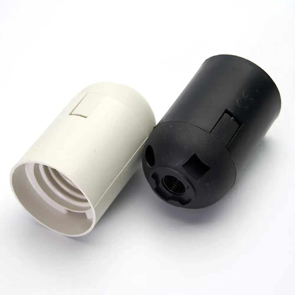 Патрон подвесной Е27 пластик белый FERON 41036