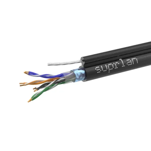 Витая пара standard ftp 5e 4x2xawg24 cu pe out. t-fg8 (трос) 305м СУПР 01-1026-1