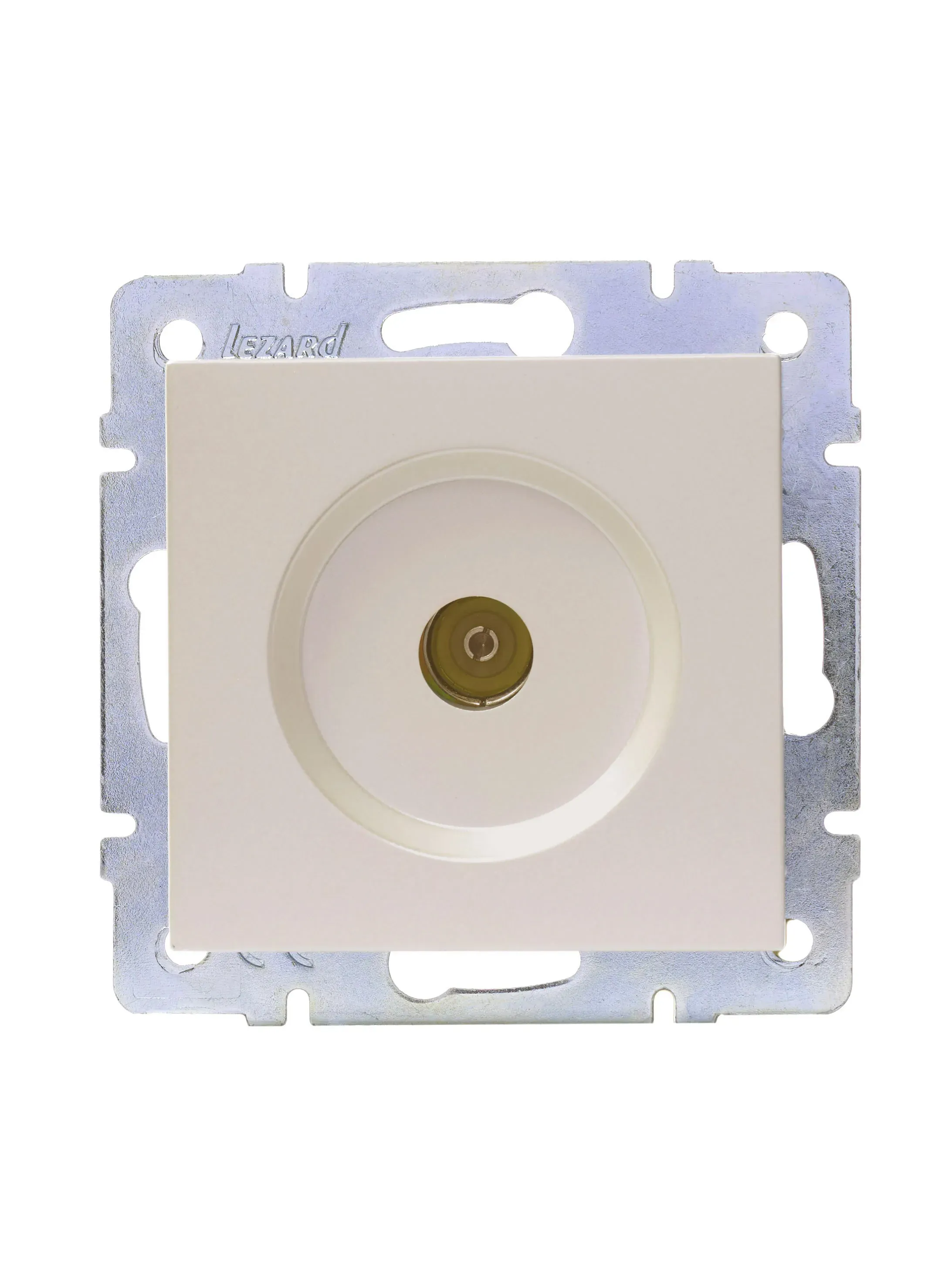 Vesna Розетка ТВ оконечная жемч бел перл Lezard 742-3088-130