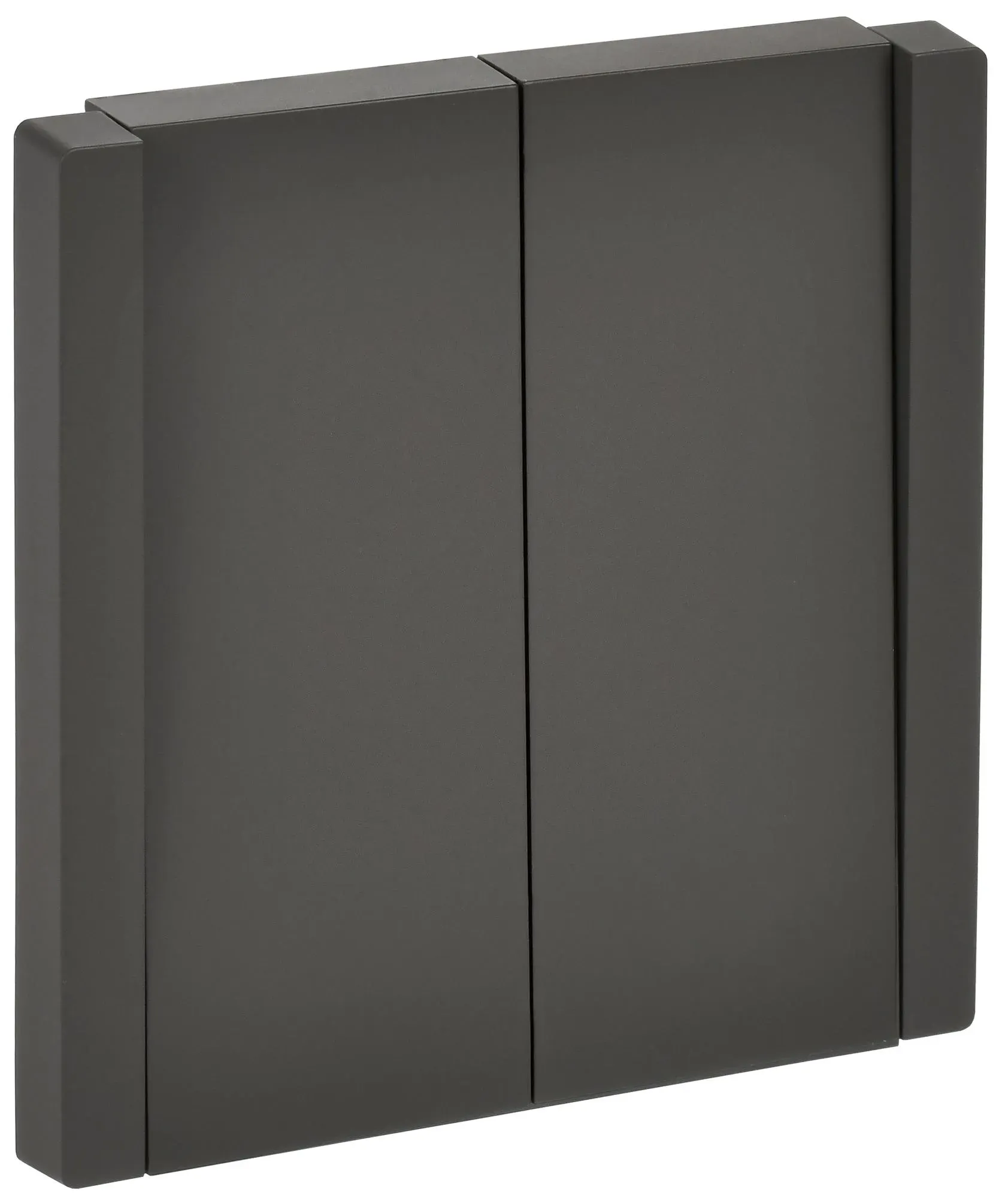 FORTE&PIANO Выключатель 2-клавишный 10А FP305 серый IEK IEK FP-V20-0-10-1-K03