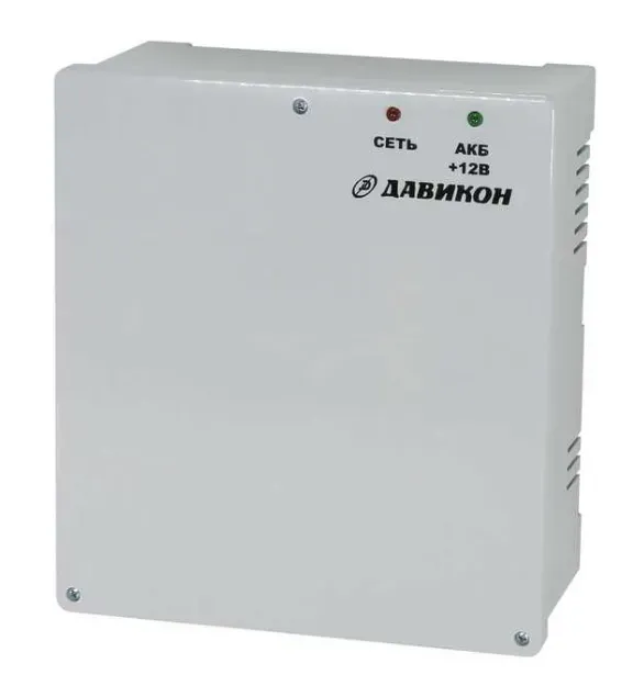 Источник вторичного электропитания резервированный 12В 4А Давикон ИВЭПР-1240АП