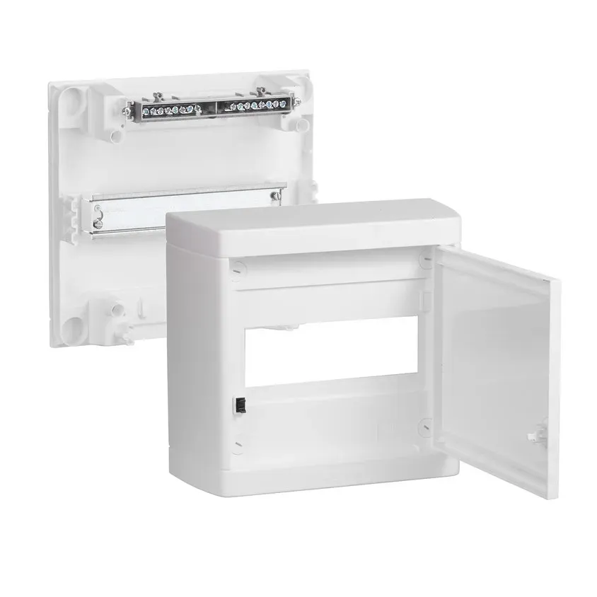 Щит распределительный навесной щрн-п-8 пластиковый белая дверь nedbox LEGRAND/DACCORD 601235