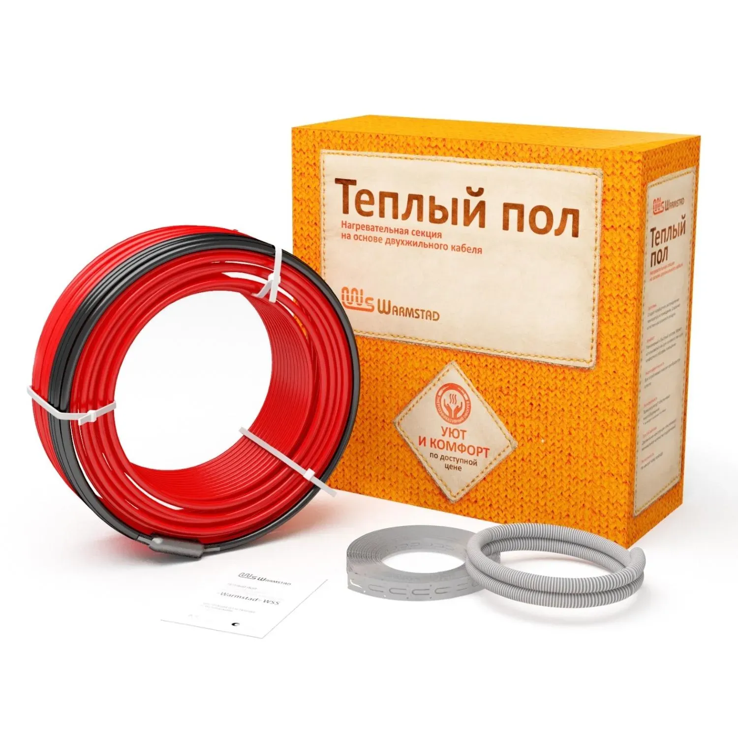 Кабель нагревательный для теплого пола Warmstad   1530 Вт 109 м Теплолюкс 100035665000