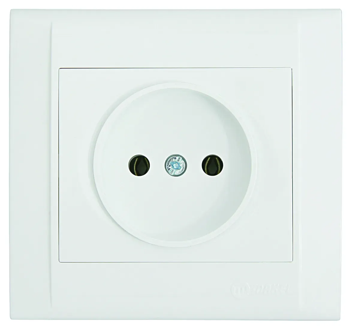 DEFNE РОЗЕТКА  Б/З белая в сборе Makel 42001022