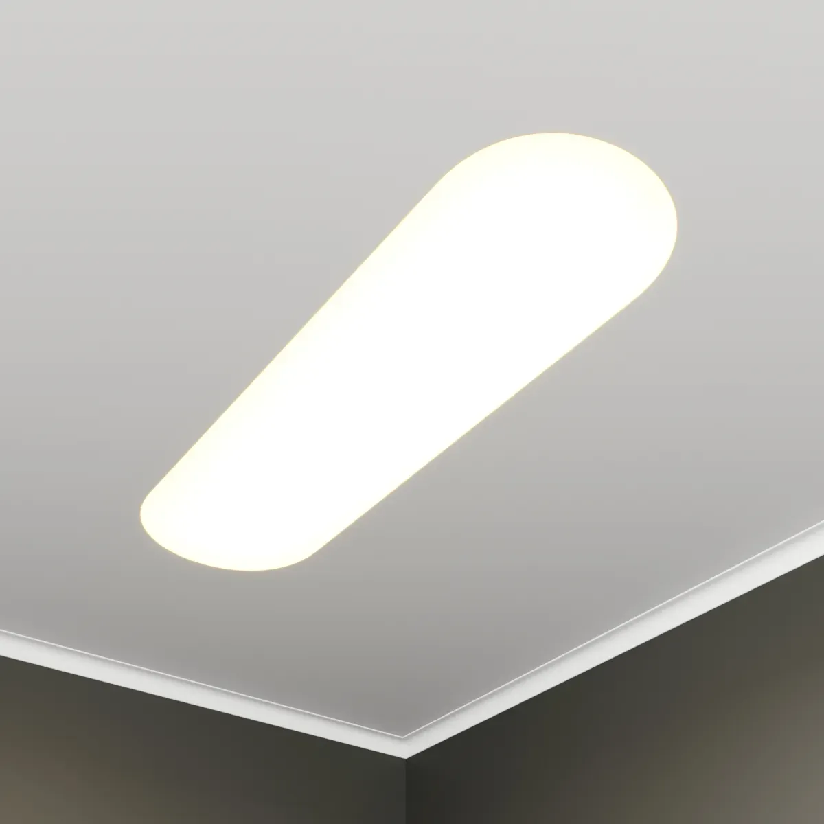 Светильник светодиодный RVE-LBX-LARGO-S-1830-V (Овал 1830х193х100мм 44Вт встраиваемый 4000K Белый) RVElektro RVE00003060