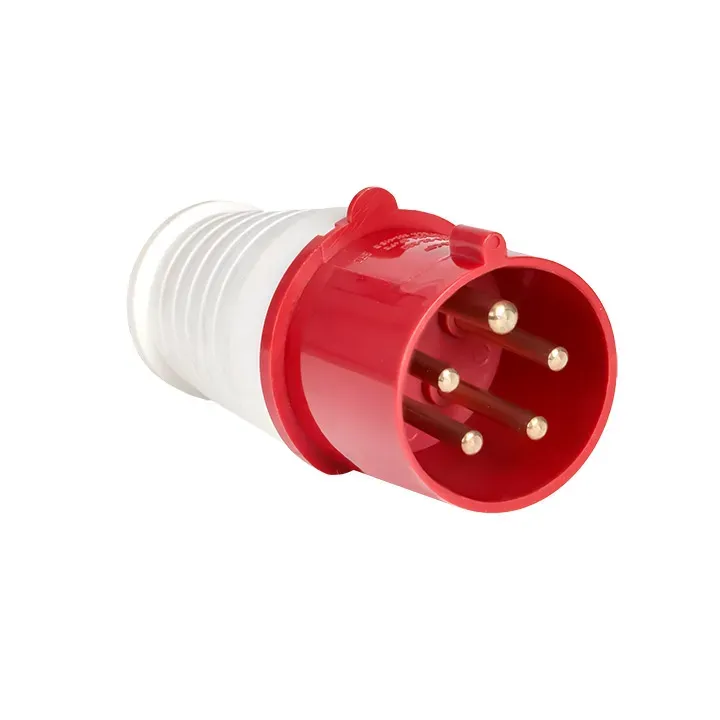 Вилка кабельная 16а 3р+n+е ip44 переносная 380в EKF PS-015-16-380