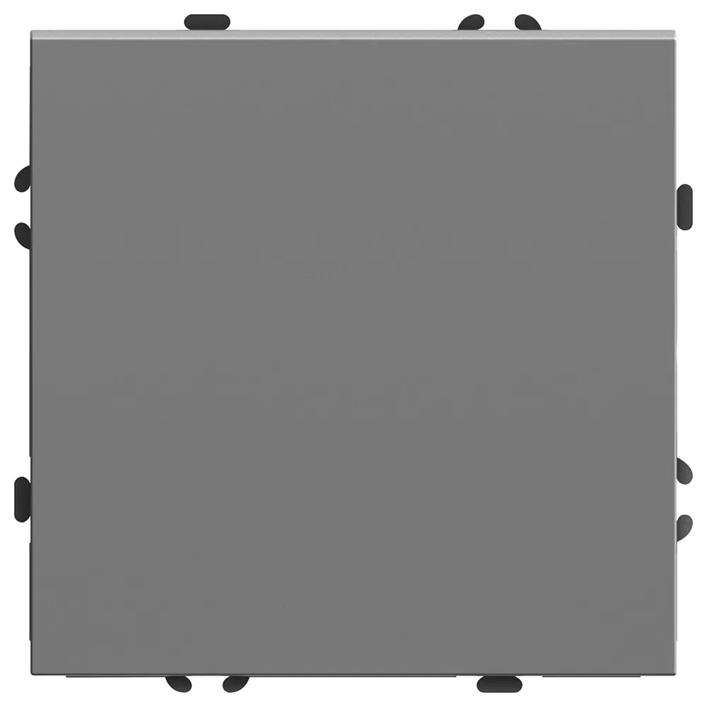 Выключатель 1-клавишный (механизм) 250В, 10А, серия Эмили,  платиново-серый, soft touch FERON 49943