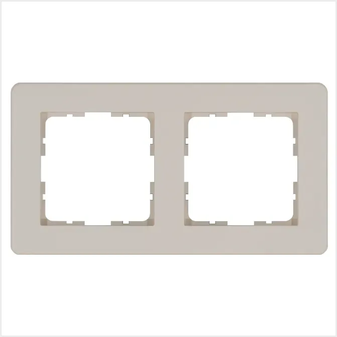 Рамка G-Flex 2-постовая, цвет Тауп Jasmart G1102T