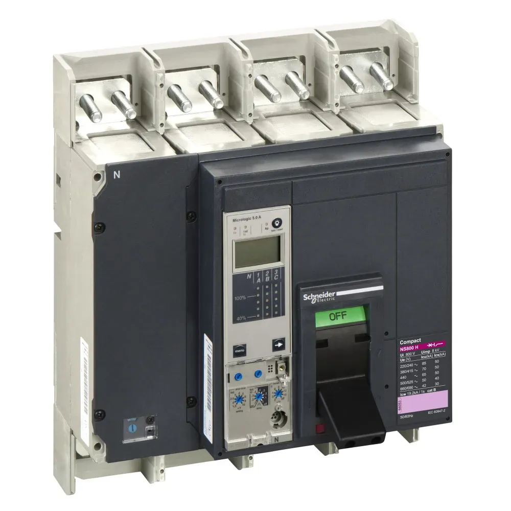 Выключатель NS800 H 4p + MicroLogic 5.0A в сборе Dekraft 33339