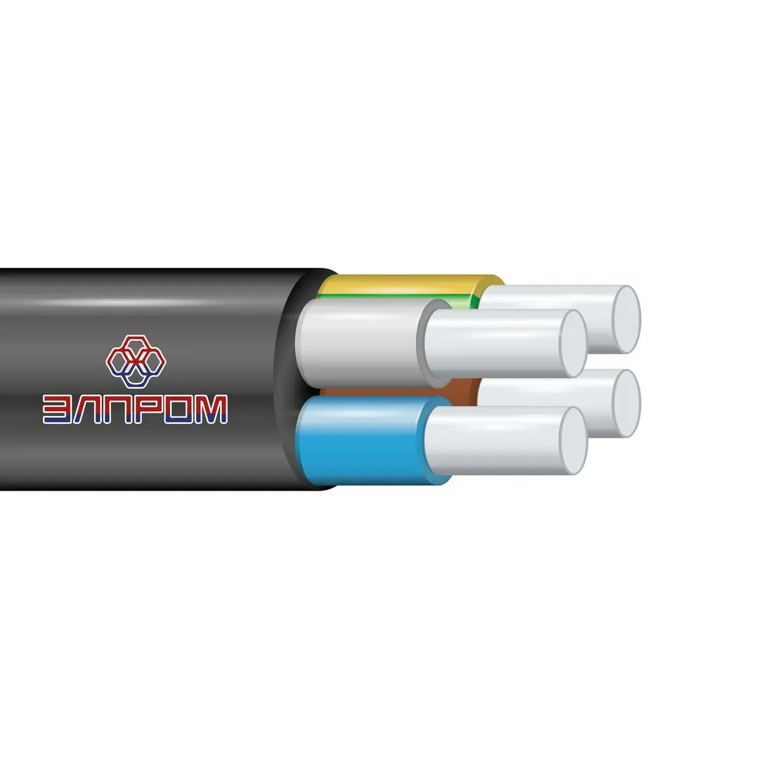 Кабель АВВГ 4х10 Элпром 5860873