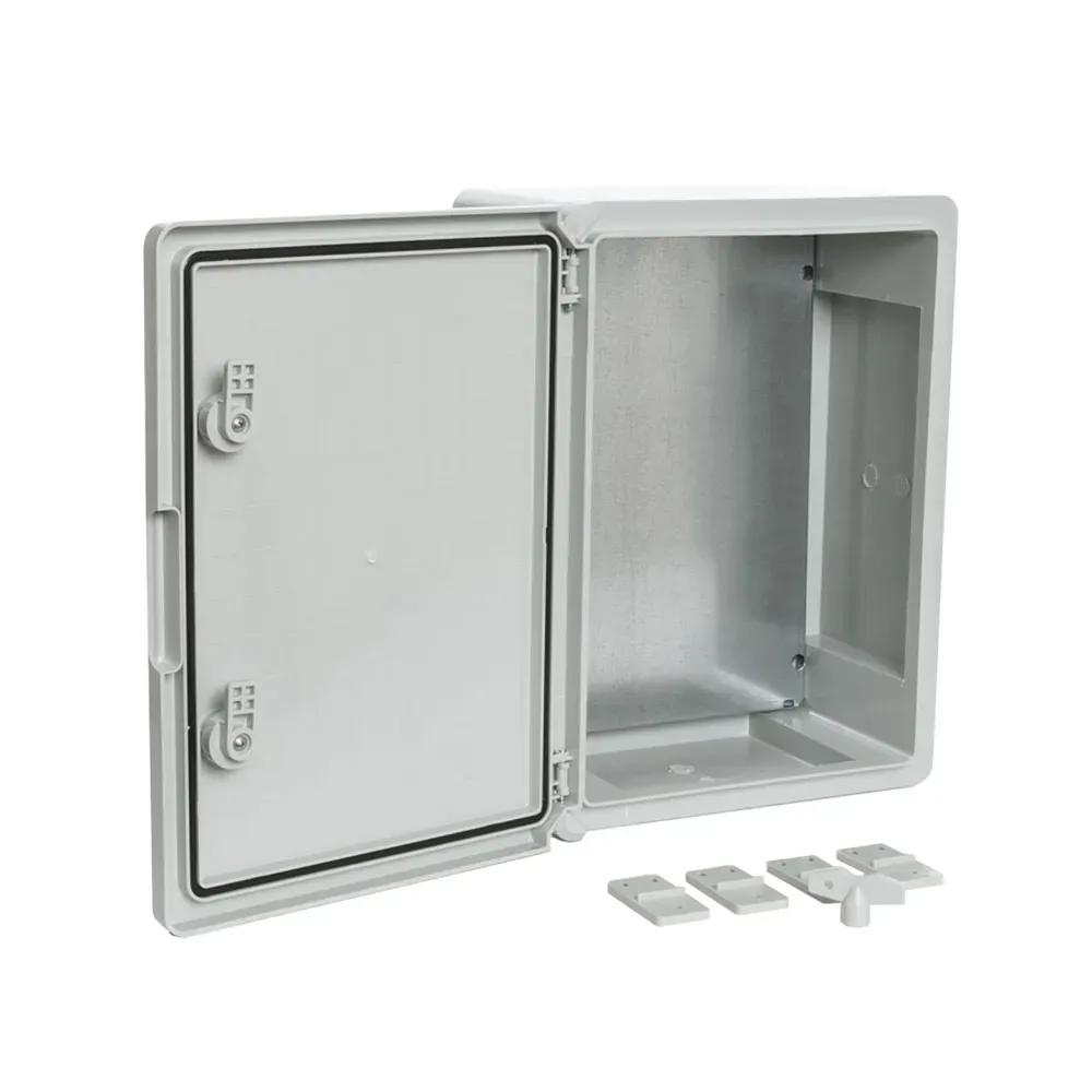 Корпус пластиковый с монтажной панелью щмп ip65 серая дверь 400х300х170 ПРОМРУКАВ PR08.26482