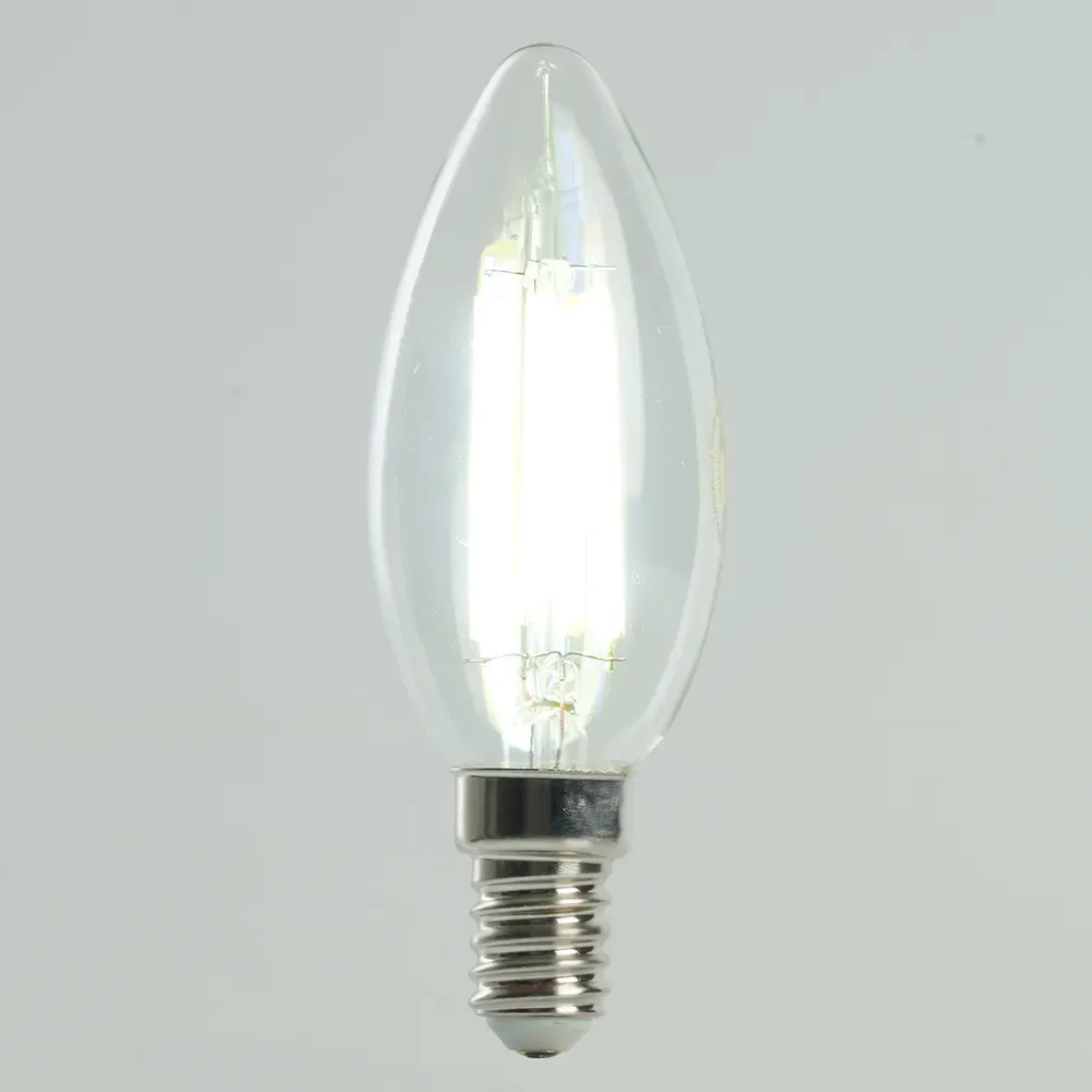 Лампа светодиодная LED 8вт Е14 дневной свеча FILAMENT Feron.PRO