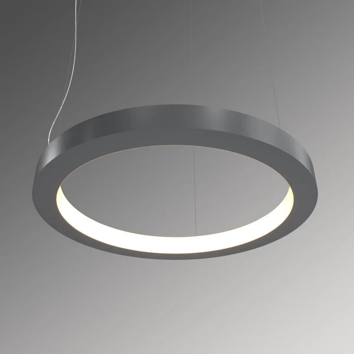 Светильник светодиодный RVE-LBX-RING-IN-400-P (Кольцо внутрь 400х400х50мм S53мм 30Вт Подвесной 4000К Белый) RVElektro RVE00000842