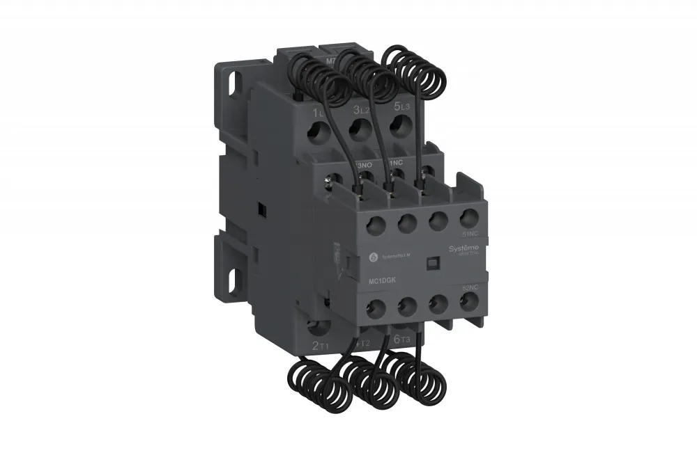 КОНТАКТОР MC1D ДЛЯ КОНДЕНСАТОРНЫХ БАТАРЕЙ 12.5 КВАР 1НО/2НЗ 380V 50/60ГЦ SE (Systeme) MC1DFKQ7