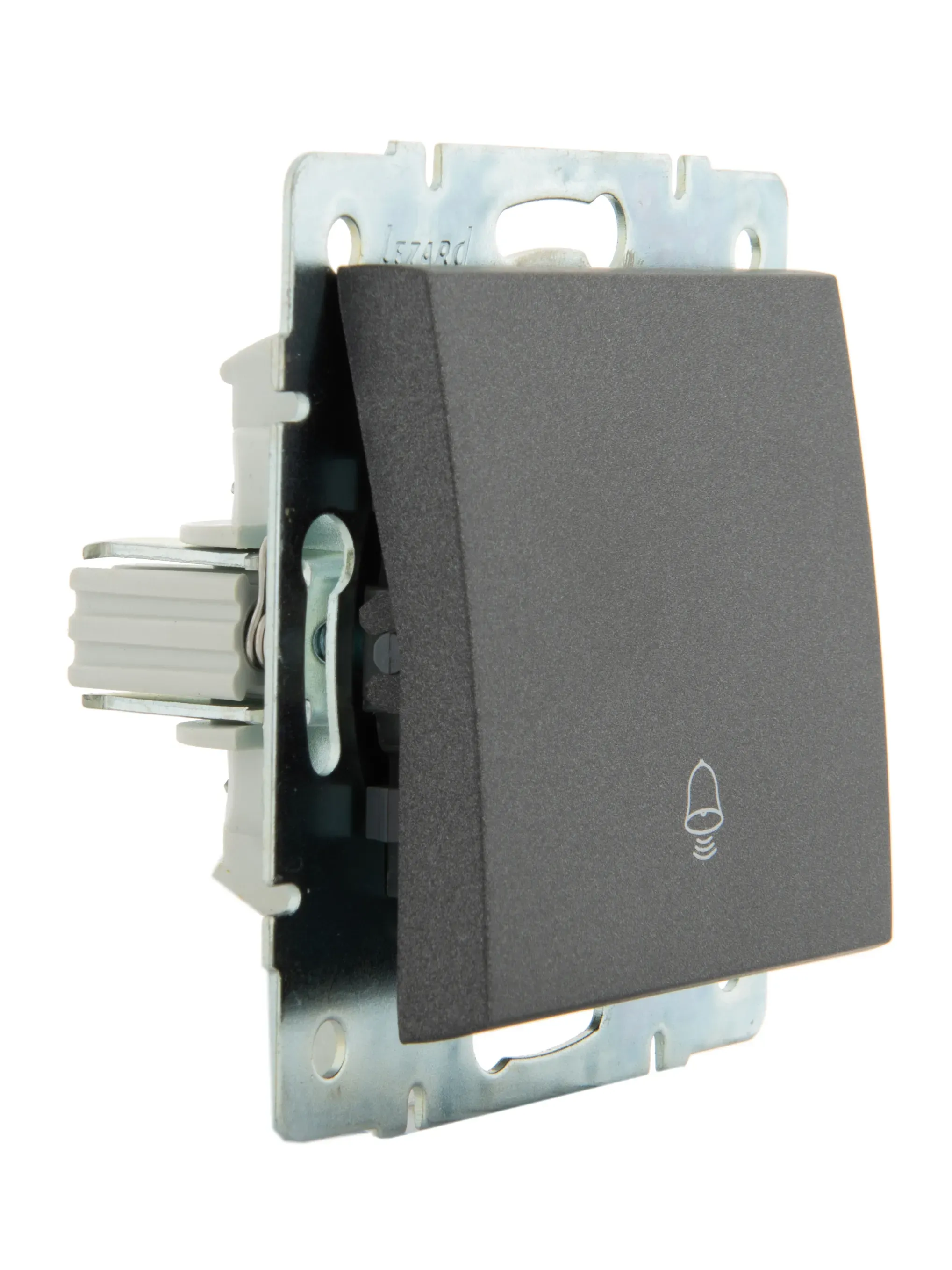 RAIN кнопка звонка цвет черный графит Lezard 703-4188-103