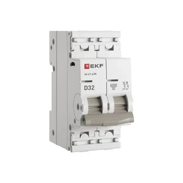 Автоматический выключатель 2p 32а (d) 6ка ва 47-63n proxima EKF M636232D