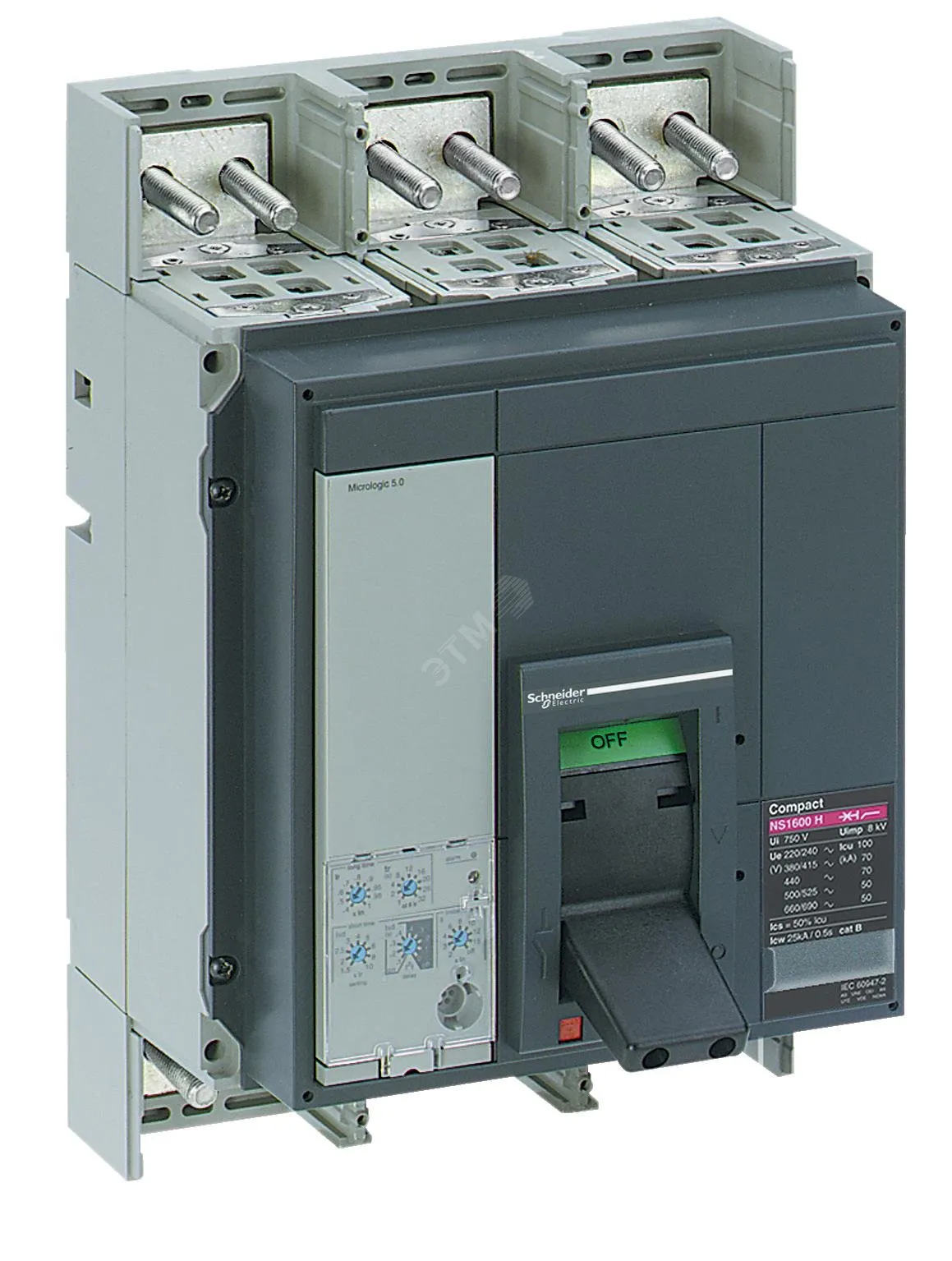 Выключатель NS630B N 3p + MicroLogic 2.0A в сборе SE (Schneider) 33223