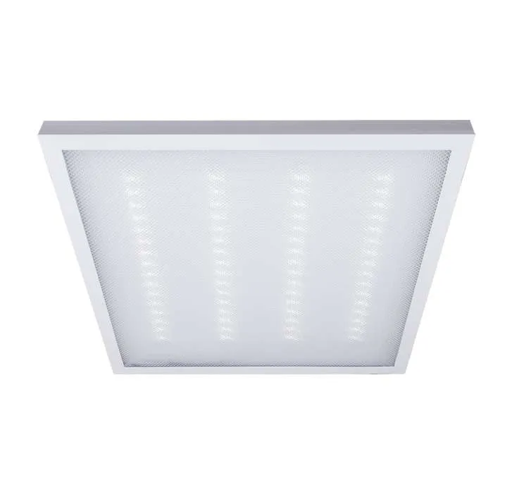 Светильник светодиодный ДВО-36w 595х595х19 6500K 3800Лм призма IP40 JazzWay 2853509J