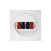 Ecoplast Накладка аудио-розетки (белый) Экопласт 857404