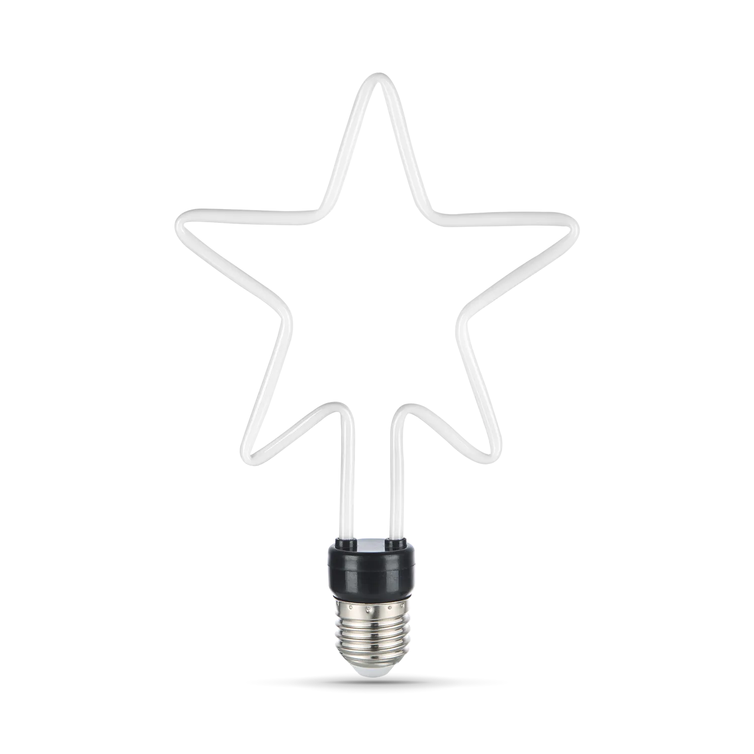 Лампа светодиодная филаментная led 7 вт 580 лм 2700к ac185-265в e27 star теплая матовая колба black filament gauss GAUSS 1006802104