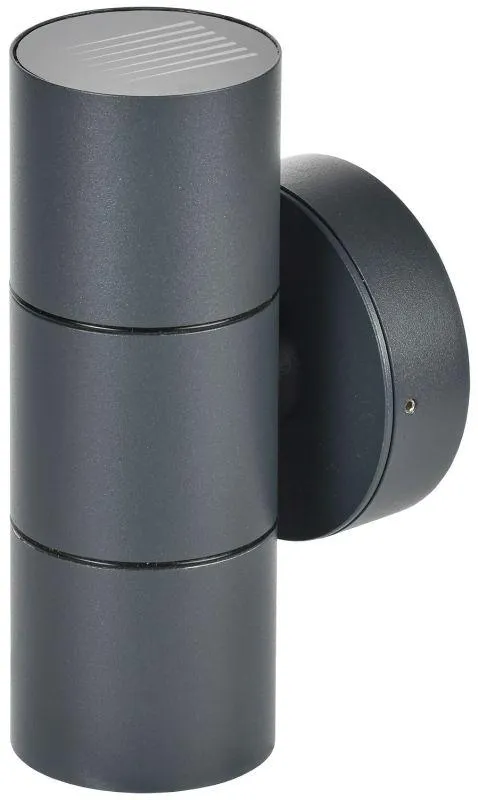 LIGHTING Светильник уличный 5113 настенный под лампу 2хGU10 IP65 серый IEK IEK LT-UPU0-5113-GU10-2-K03