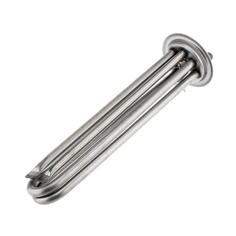 ТЭН элемент нагревательный для бойлера RF64 2 кВт (1+1) фланец 64 мм с клеммами под винт длина 205 мм REXANT 70-0337